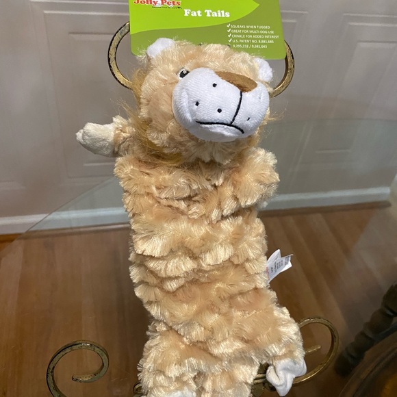 - Brand New Jolly Pets Dog Toy Lion  With Squeaker  16” - Picture 3 of 6
